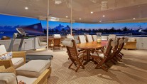 Motor yacht OHANA -  Bridge Deck Al Fresco Dining